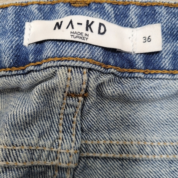 NA-KD High Waist Slim Pants Size 36 (US 8) US 8 Waist  29" Inseam - Picture 7 of 16